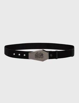 Gothic Gürtel - Shadowmark Coffin Buckle Belt - für Männer - schwarz - Männer - male - Killstar - FashionsVida