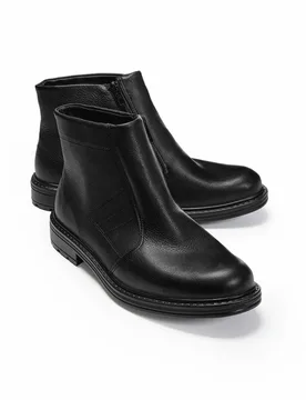 Cityboot Lammfell - Schwarz - male - Size: 44 - Jomos - FashionsVida