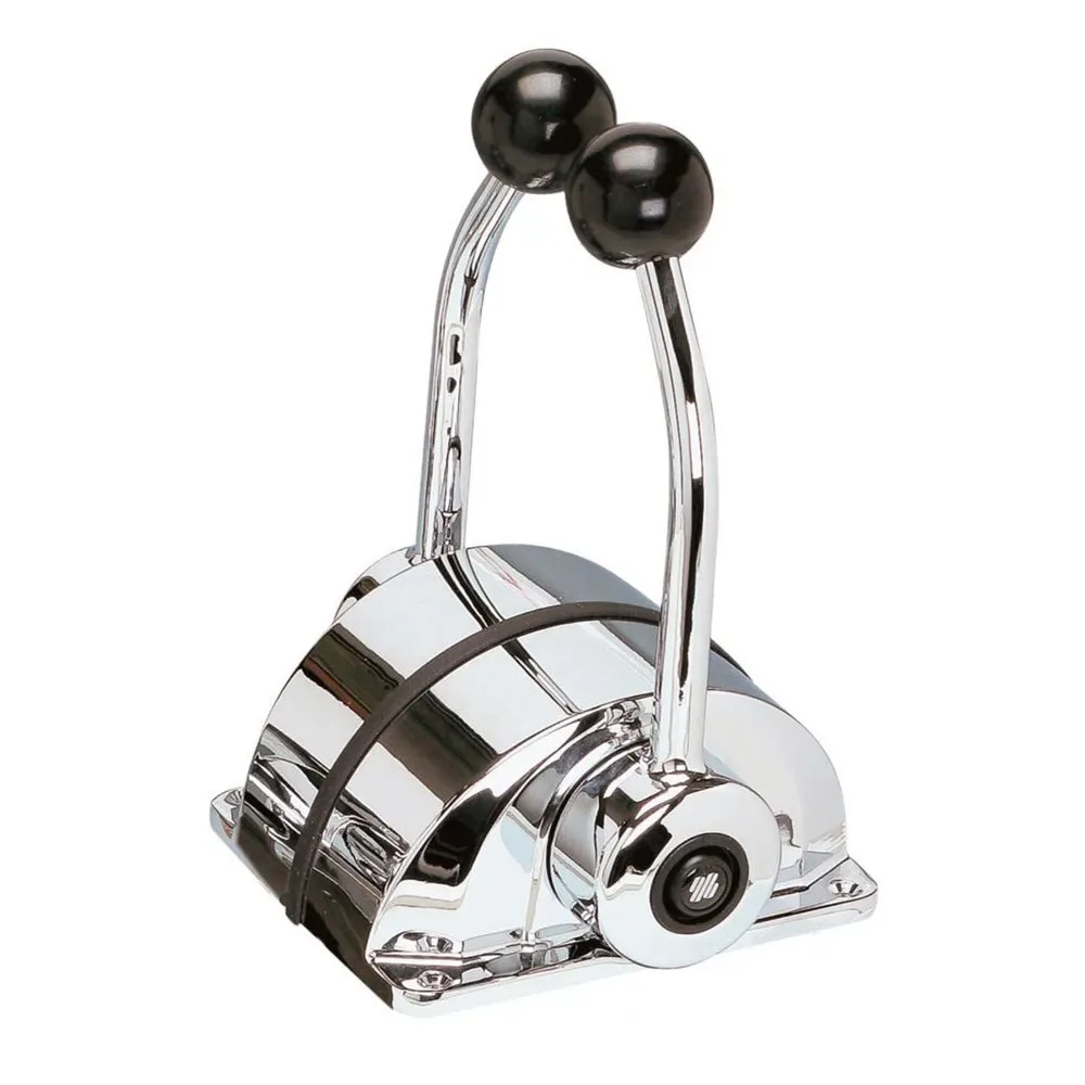 B322 Double Lever Engine Control Silver One Size unisex - Ultraflex - FashionsVida