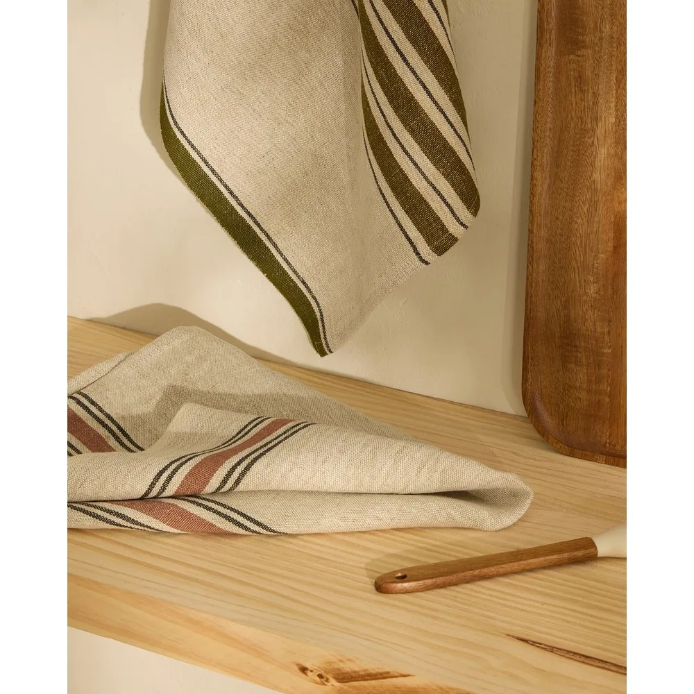 Set 2 paños sargo de lino Fiko - El Corte Inglés - FashionsVida
