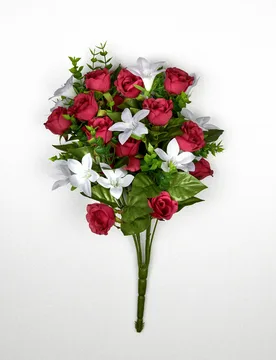 Künstlicher Rosenstrauß wetterfest - Gainsborough - FashionsVida