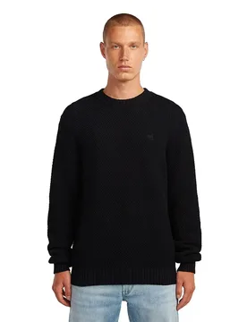 Maglione Honey Comb Dk Black M - G-Star - FashionsVida