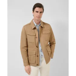 Parka de hombre técnica cuatro bolsillos