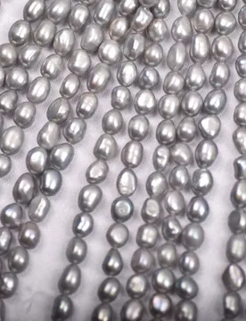 Mm 4A Design Nacreous Electroplated Gray Irregular Freshwater Pearl Loose Beads DIY Necklace Bracelet Jewelry Accessories - Aliexpress - FashionsVida