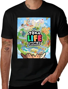 Toca boca life kids happy T-Shirt Active Sports Short Sleeve Cotton Shirt - Aliexpress - FashionsVida