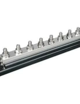 A+8p Cover Bus Bar Black / Silver One Size unisex - Victron energy - FashionsVida