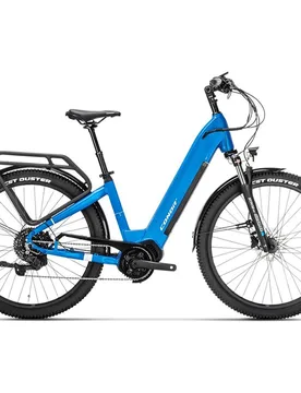 Bicicleta eléctrica Oslo 27,5" Cues 9S Blue Sm-410 - Conor - FashionsVida
