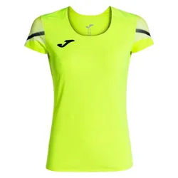 Maglietta A Maniche Corte Elite Xi Fluor Yellow / Black S