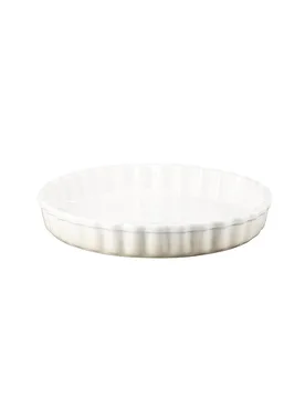 Molde para tarta Poterie 28cm/2,1l Meringue crema - Le Creuset - FashionsVida