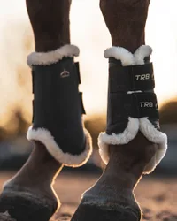 Gamaschen TRB Save the Sheep front black L
