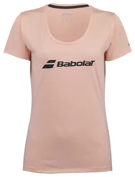 Exercise Short Sleeve T-shirt Tropical Peach XL - Babolat - FashionsVida