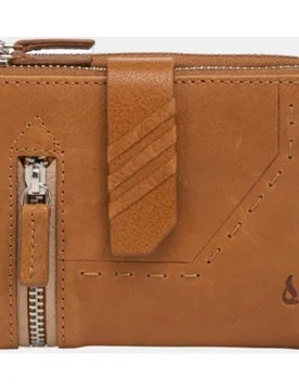 Cartera pequeña de piel con cremallera - Abbacino - FashionsVida