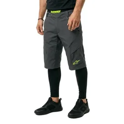 Bicycle Pantaloni Corti Manual Grey / Yellow