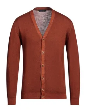 Strickjacke Herren Lederfarben L Herren - Daniele Fiesoli - FashionsVida