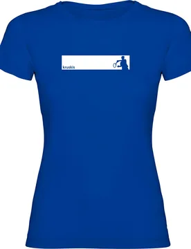 Maglietta A Maniche Corte Tennis Frame Royal Blue S - Kruskis - FashionsVida
