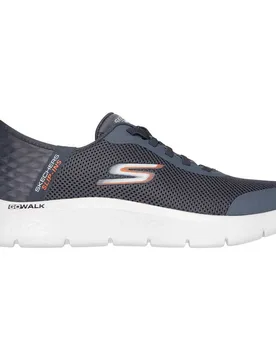 Baskets Slip-ins® Go Walk Flex™ Hands Up Grey Textile / Synthetic EU 45 - Skechers - FashionsVida
