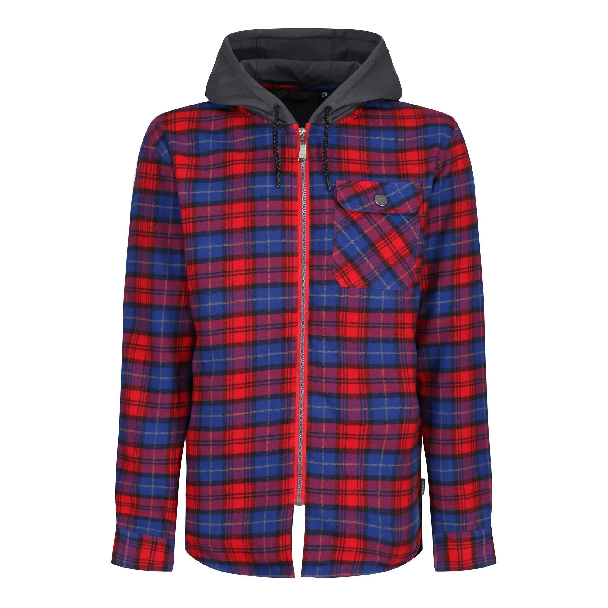 Mens Tactical Siege Checked Jacket (Classic Red) - Size Large - Regatta - FashionsVida
