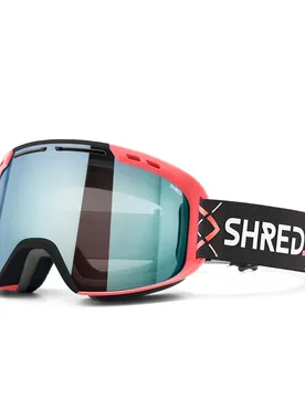 Masque De Ski Amazify Bigshow Black / Rust Cbl 2.0 Ice Mirror/CAT2 Homme - Shred - FashionsVida