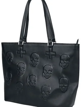 Gothic Handtasche - Menth - für Damen - schwarz - Frauen - female - Banned Alternative - FashionsVida