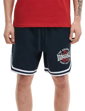 Short Tow Law Dark Navy / White / Red L - Lonsdale - FashionsVida
