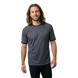 Maglia Da Enduro A Maniche Corte Tech Logo Black