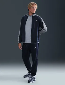 Chándal de casual de hombre Sportswear Club Men's Poly-Knit Tracksuit - Nike - FashionsVida