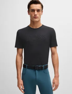 Equestrian Herren T-Shirt PIERCE black XXL - BOSS - FashionsVida