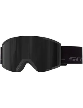 Skibrille Shield Black/Fog Grey Amp Black Chrome S3 schwarz - Scott - FashionsVida