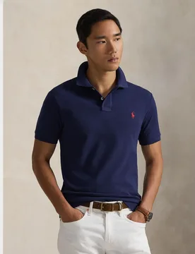 Polo de hombre de piqué Slim fit - Polo Ralph Lauren - FashionsVida