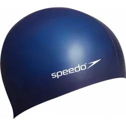 Gorro de natación unisex Plain Flat Silicone Cap