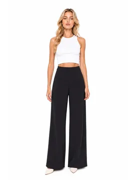 MM MAX MARA Pantaloni Nero - MM MAX MARA - FashionsVida