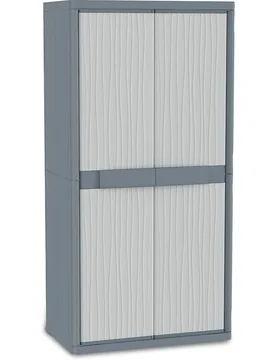 Armario resina escobero Wave XL 2 puertas - Terry - FashionsVida