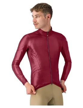 Giacca Aria Shell 2 Dark Bordeaux - Castelli - FashionsVida