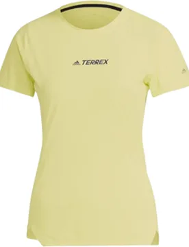 Terrex Parley Agravic Trail Running All-around Laufshirt Damen Gelb Gr. XS - Adidas - FashionsVida