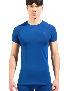 Performance cool camiseta térmica manga corta hombre Marino (L) - Odlo - FashionsVida
