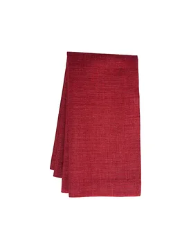 Tischdecke LOFT UNI rund 170cm Weinrot rot - Sander - FashionsVida