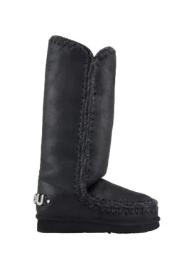 Stivali donna - eskimo 40 rhinestones logo - nero - Mou - FashionsVida