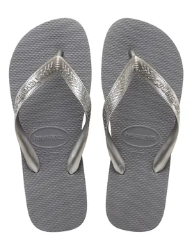Ciabatte Infradito in Gomma Grigie Top Tiras FC 41/42 - Havaianas - FashionsVida