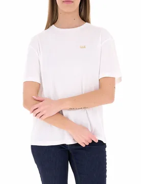T-shirt in viscosa BIANCO XS - EA7 EMPORIO ARMANI - FashionsVida