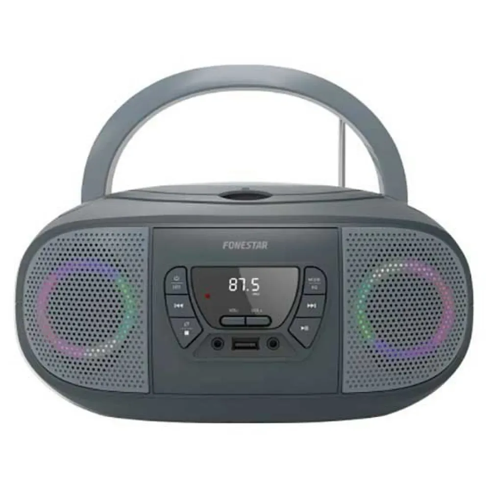 Radio Cd Boom-go-g Grey One Size unisex - Fonestar - FashionsVida