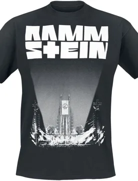 T-Shirt - Bühne - S bis 5XL - für Männer - Größe S - schwarz - Lizenziertes Merchandise! - Männer - male - Rammstein - FashionsVida