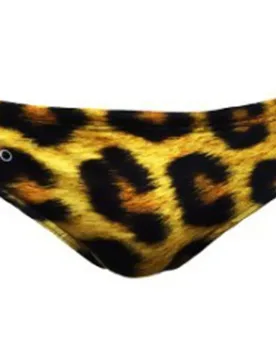 Leopard 2019 Swimming Brief Brown 5-6 Years Boys - TURBO - FashionsVida