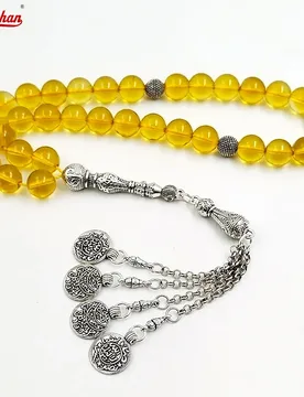 Tasbih Natural Citrines 5A High quality Yellow Crystal misbaha 33 prayer beads bracelet muslim Eid ramadan gift islam accessory - Aliexpress - FashionsVida