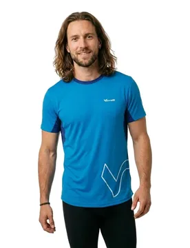 Acqua Uv Short Sleeve T-shirt Blue XL Men - Vercelli - FashionsVida