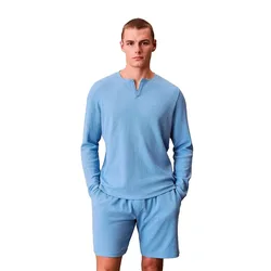 T-shirt De Pyjama à Manches Longues Lv00nm2907 Gulf Blue S