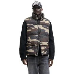 Gilet Cover Aop Black / Aop S