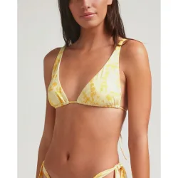 Top de bikini triángulo Al Sole con foams extraíbles