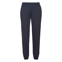 Mens Premium 70/30 Elasticated Jog Pants / Jogging Bottoms (Deep Navy) - Size X-Large