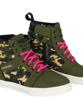 Scarpe Moto Donna LADY SANTANA Kaki Camo taglia 40 - Segura - FashionsVida