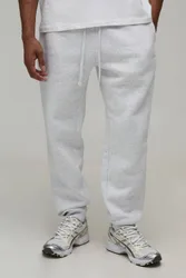 Herren Basic Man. Jogginghose Regular Fit Grey Marl Größe Large